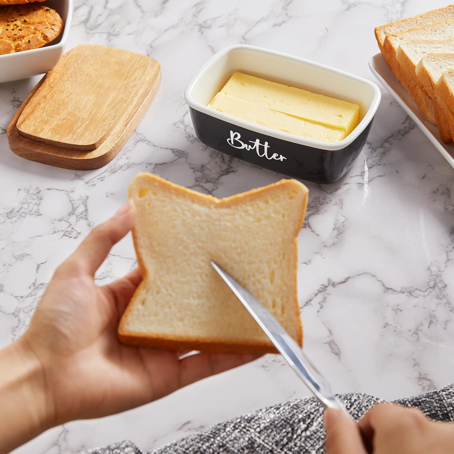 Butter Dish, Butter Dish with Lid, Butter Keeper with Lid Butter Dish, Butter Dish with Lid, Butter Keeper with Lid